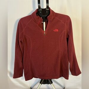 The North Face 1/4 zip Pullover Fleece Size Women’s Large
